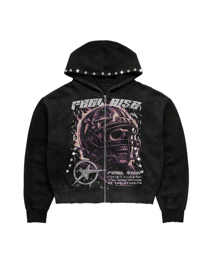 Superstar zip hoodie