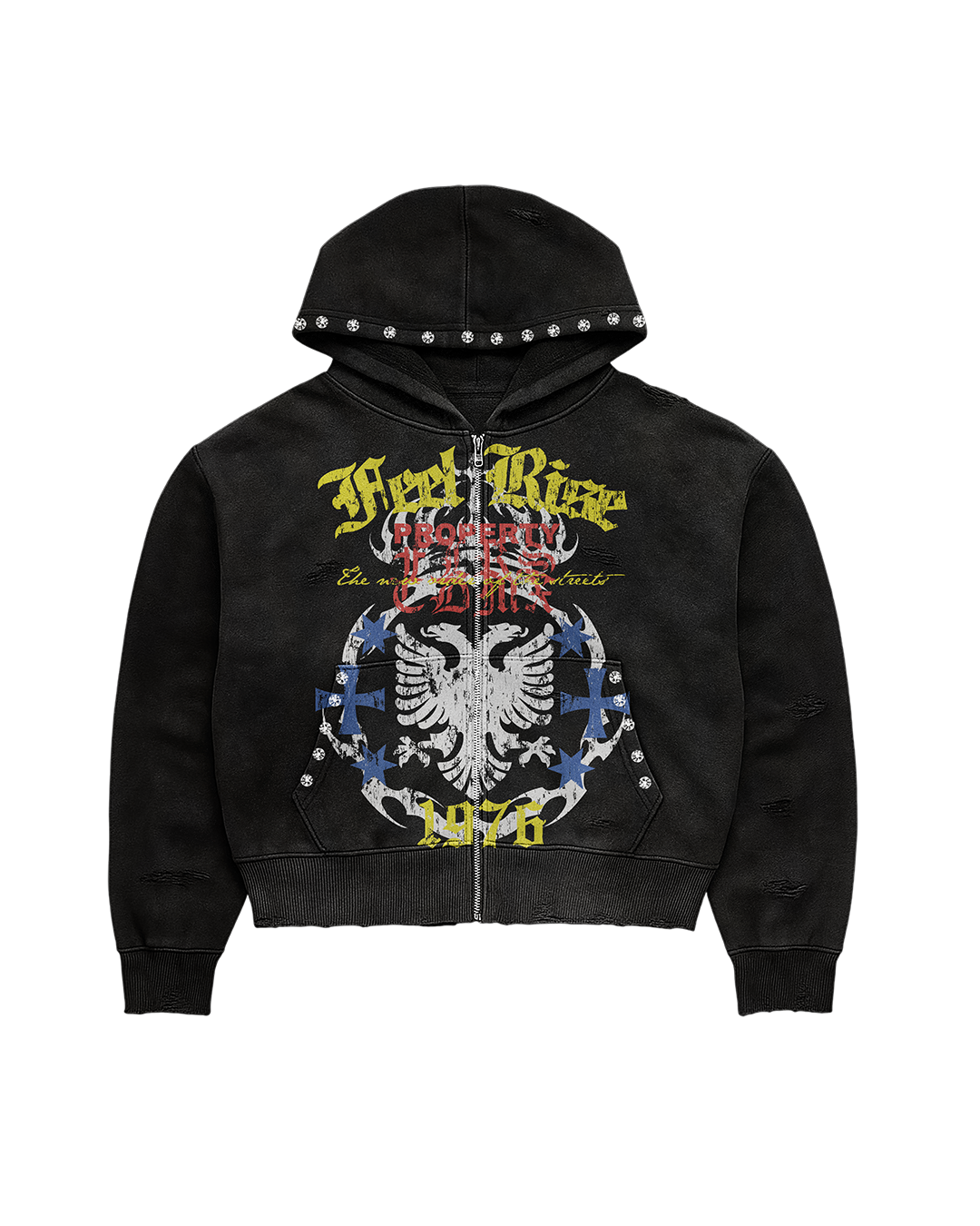 New order zip hoodie